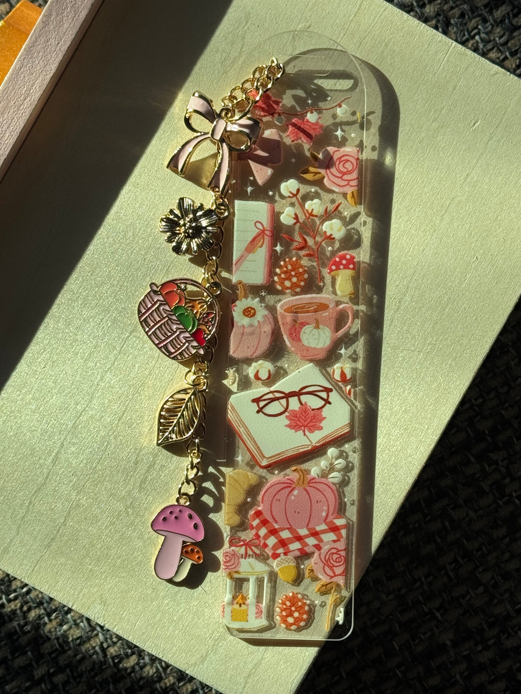 Pumpkin Picnic Bookmark