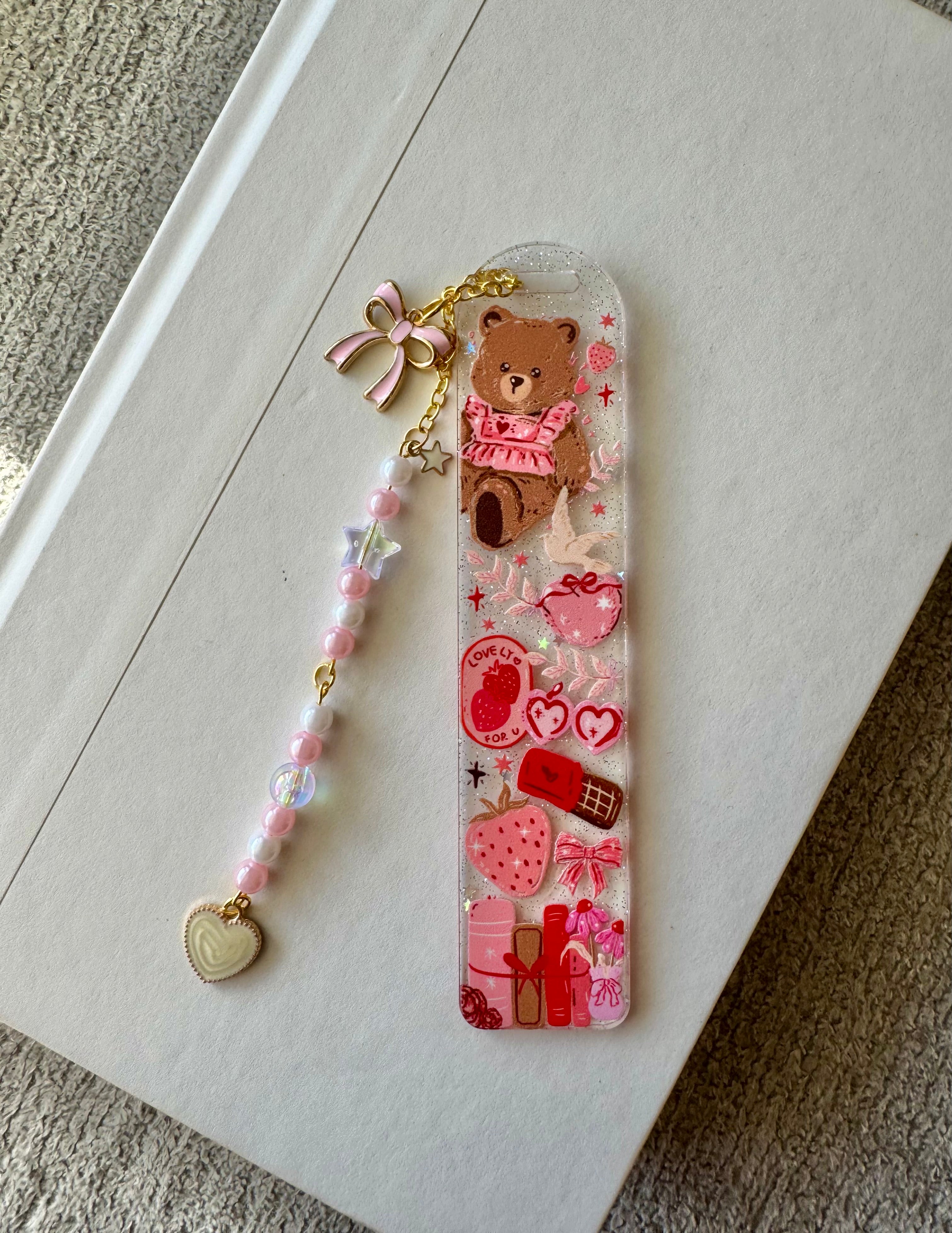 Sparkle Bear Bookmark