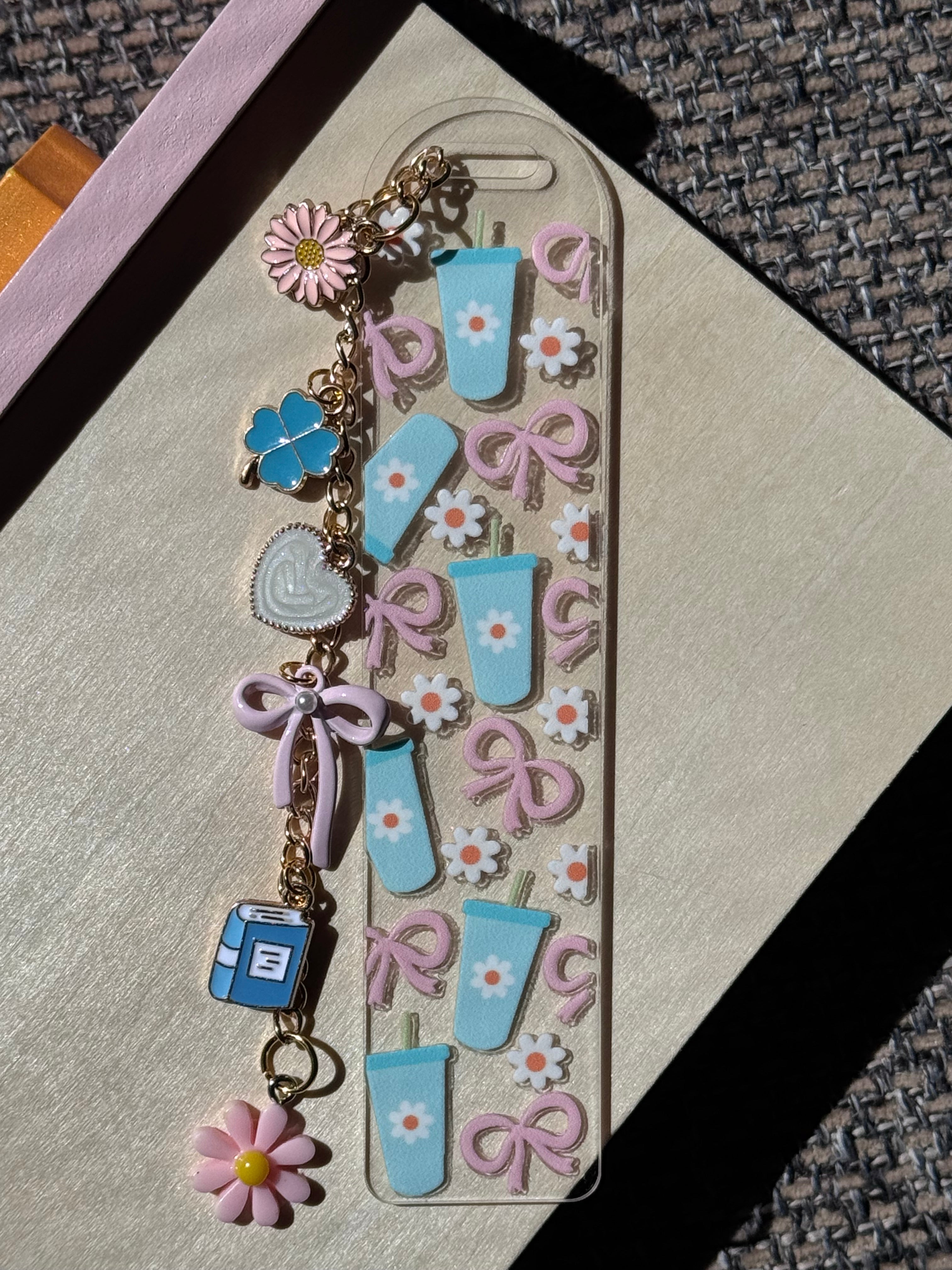 Bows & Drinks Bookmark
