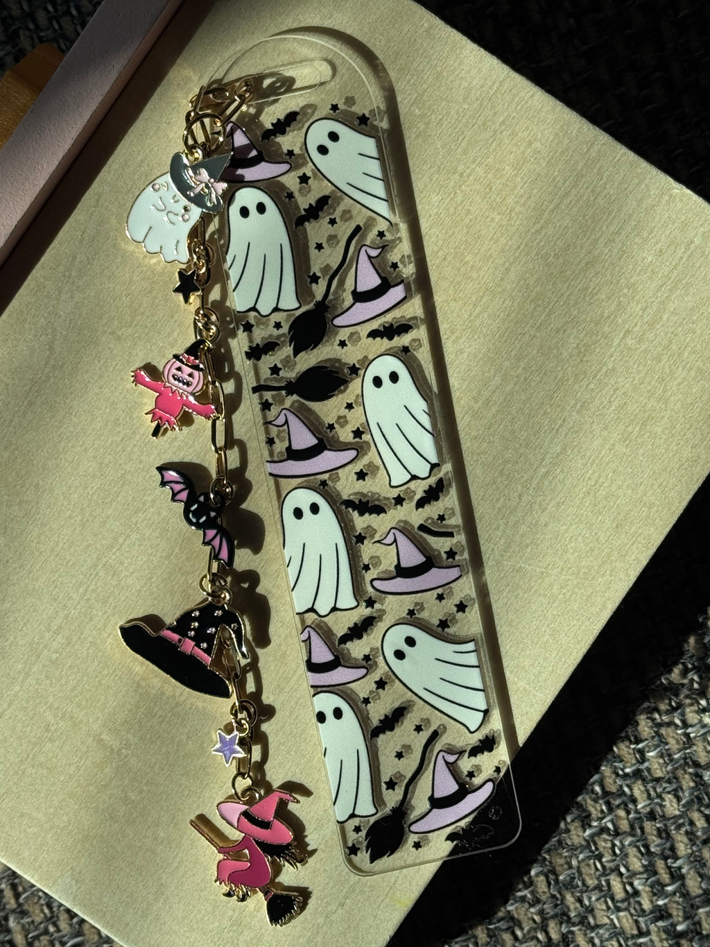 Ghost & Witches Bookmark