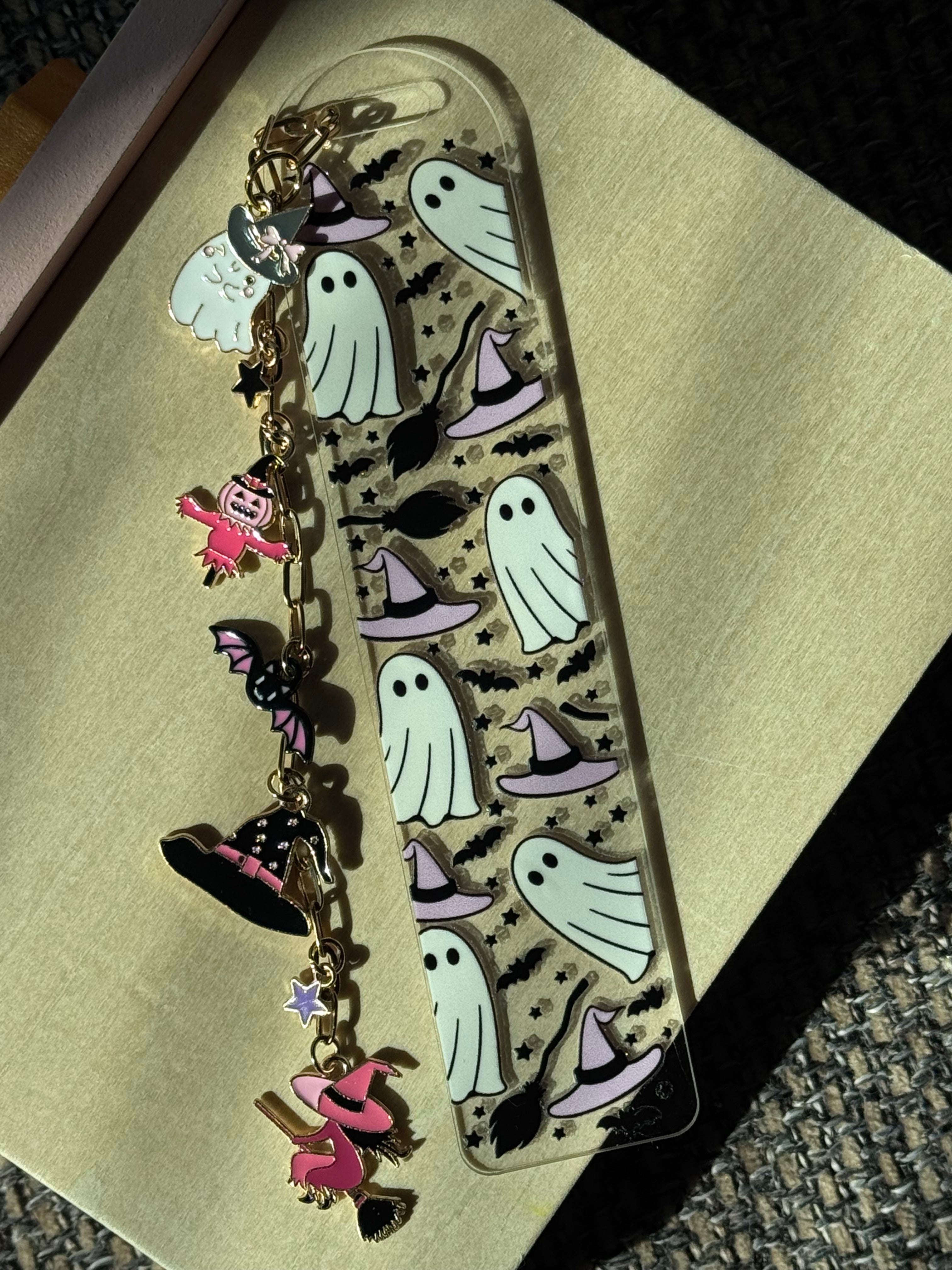 Ghost & Witches Bookmark