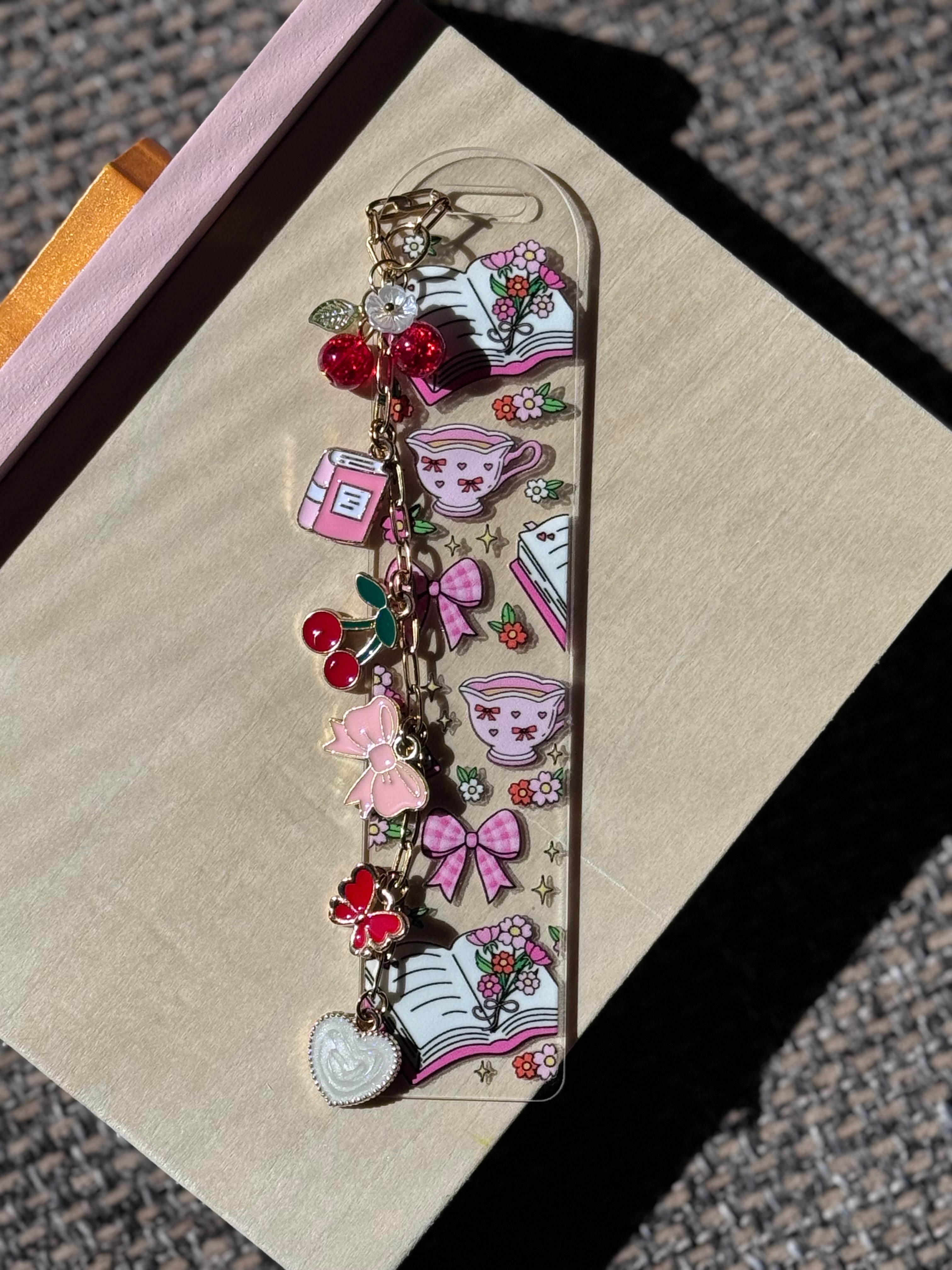 Books & Tea Bookmark