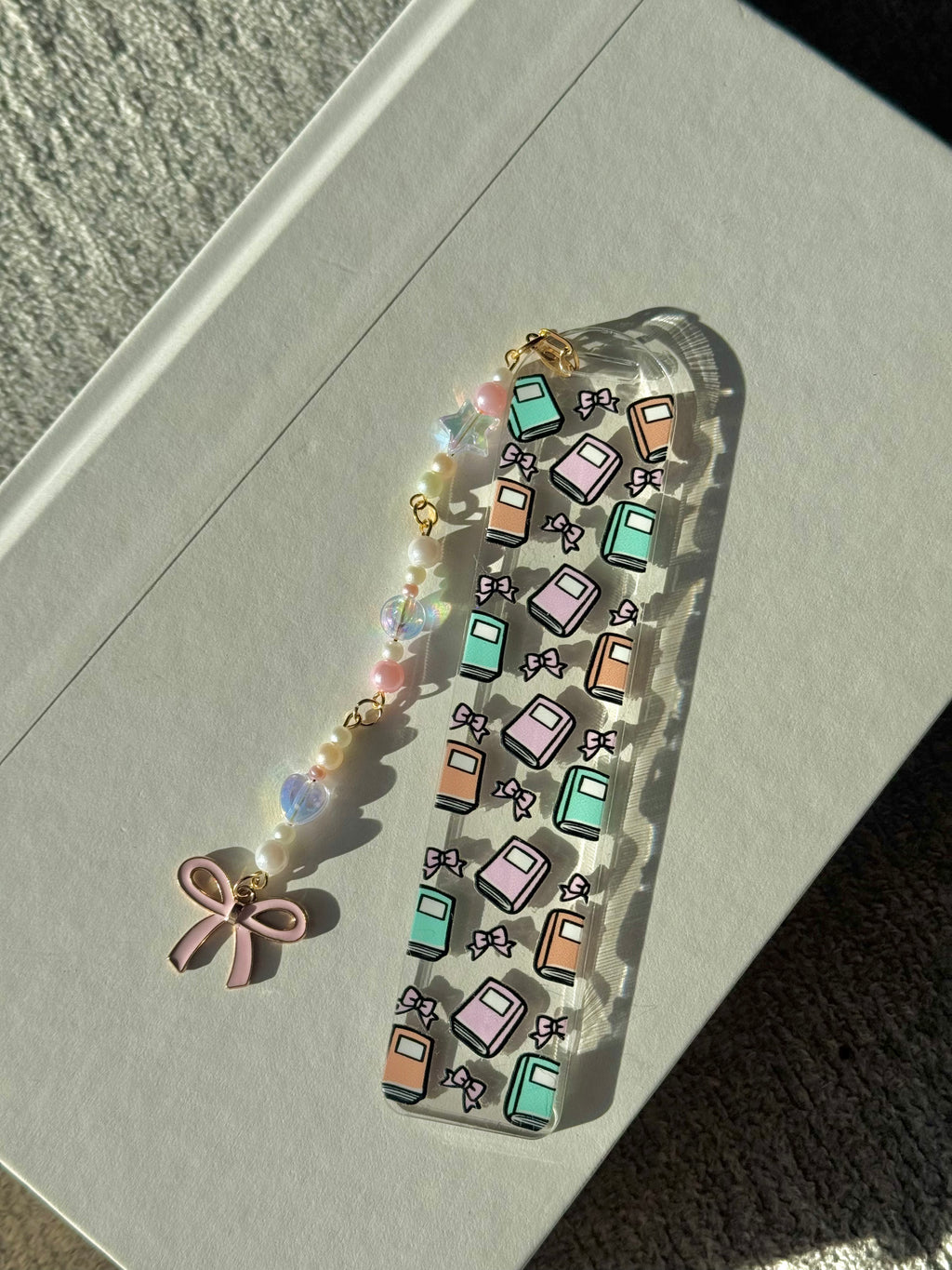 Books & Bows Bookmark