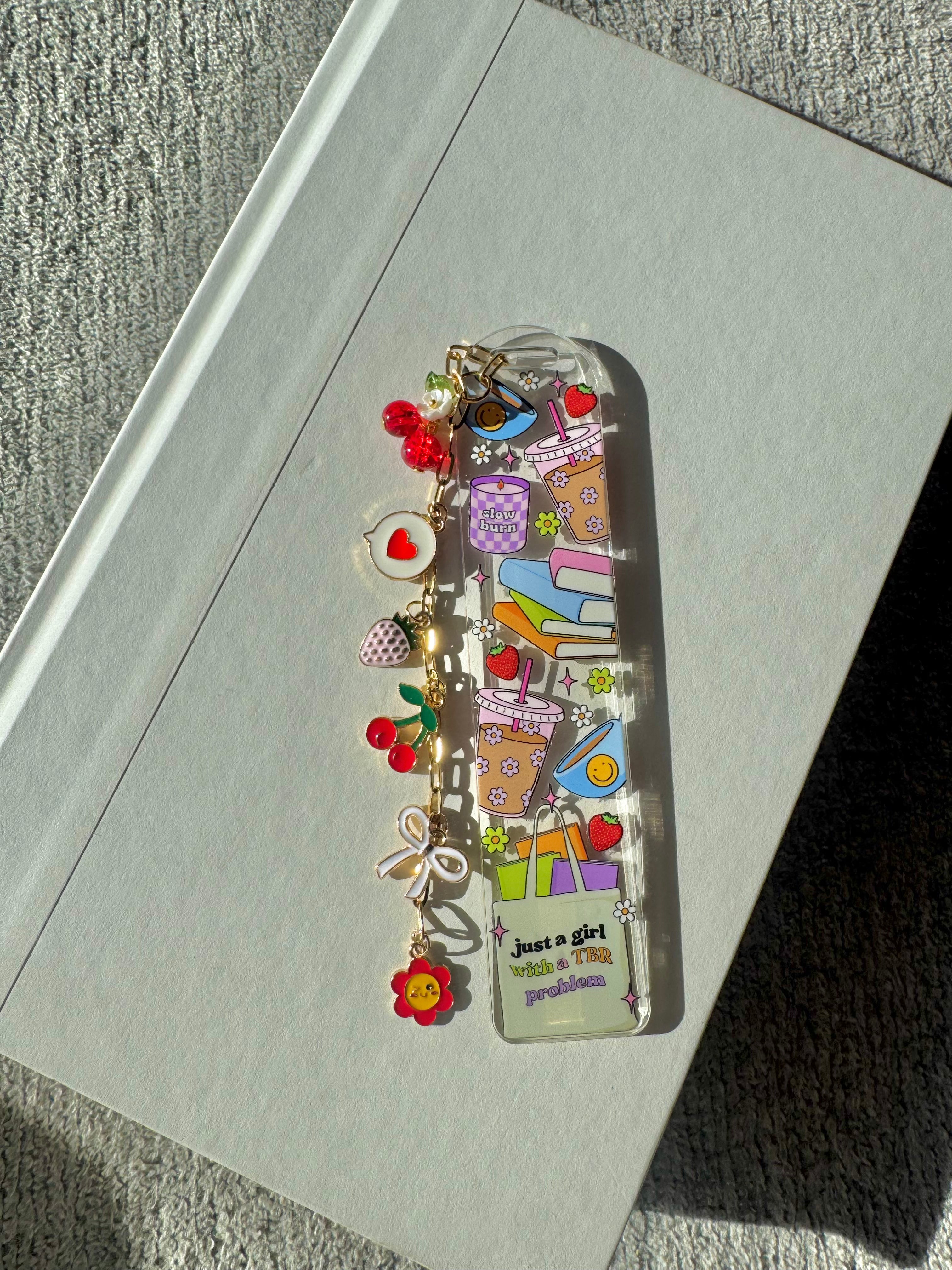 Just a Girl With a TBR Problem Bookmark