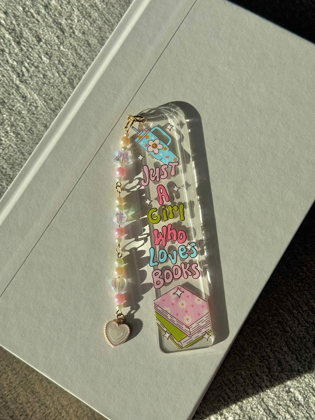 Just A Girl Who Loves Books Bookmark