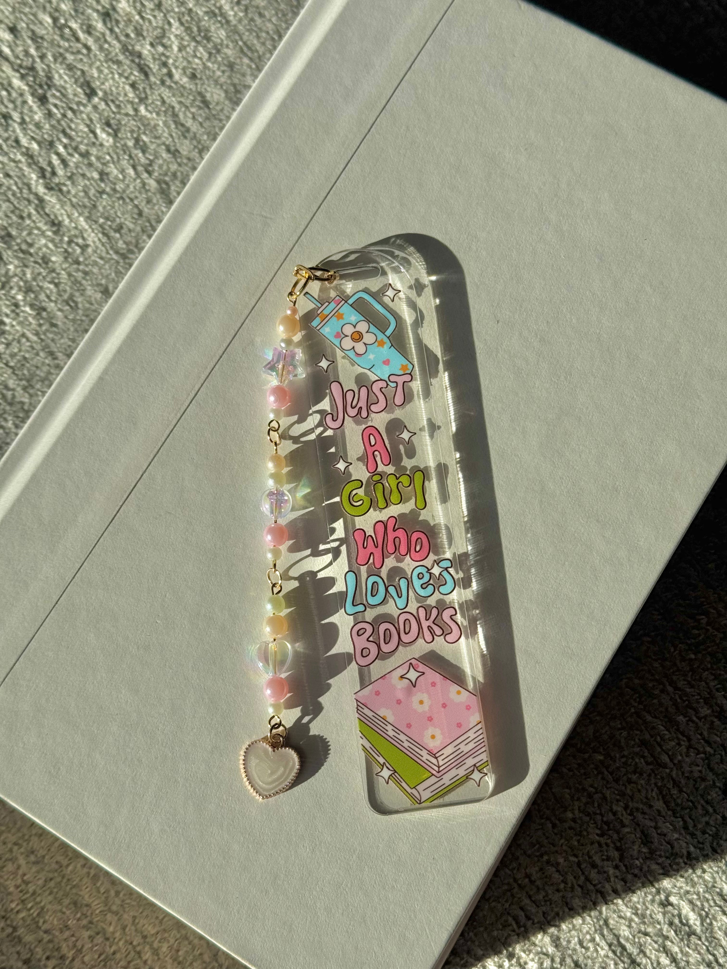 Just A Girl Who Loves Books Bookmark