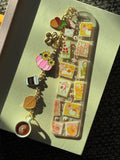 Fall Stamps & Coffee Bookmark