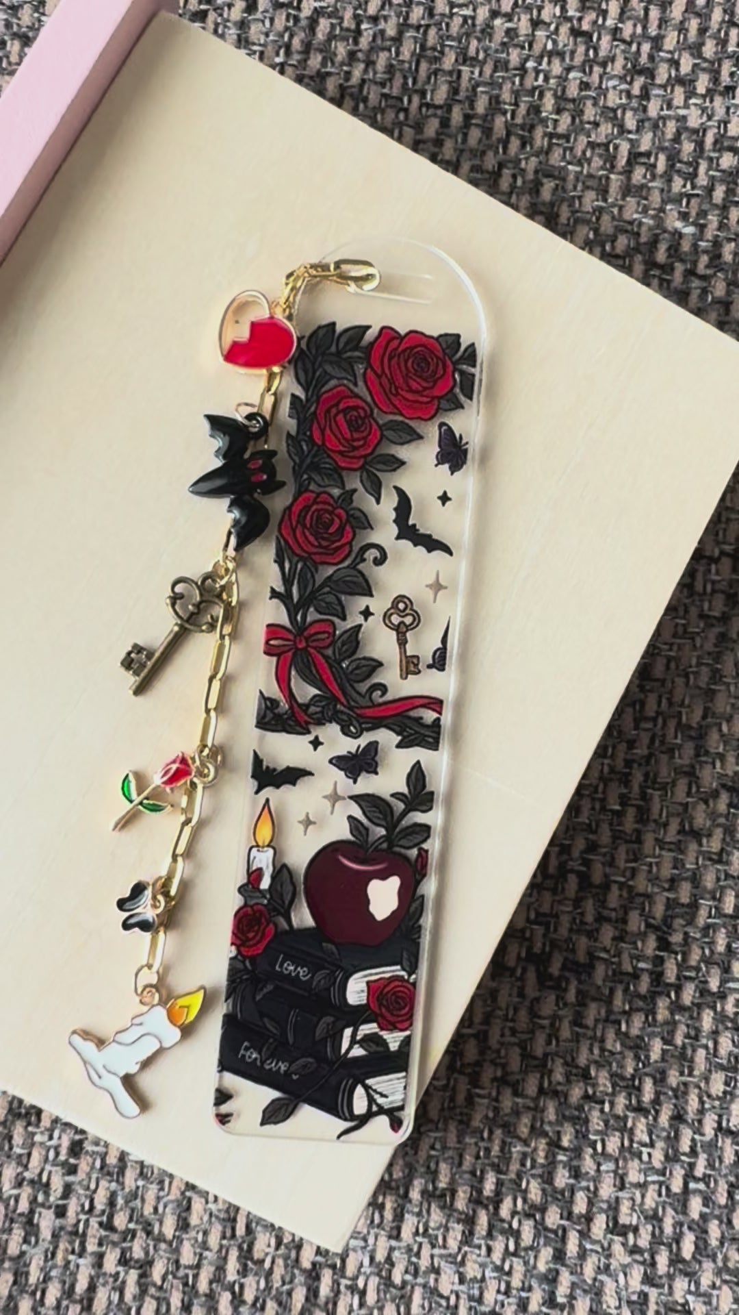 Dark Romance Bookmark