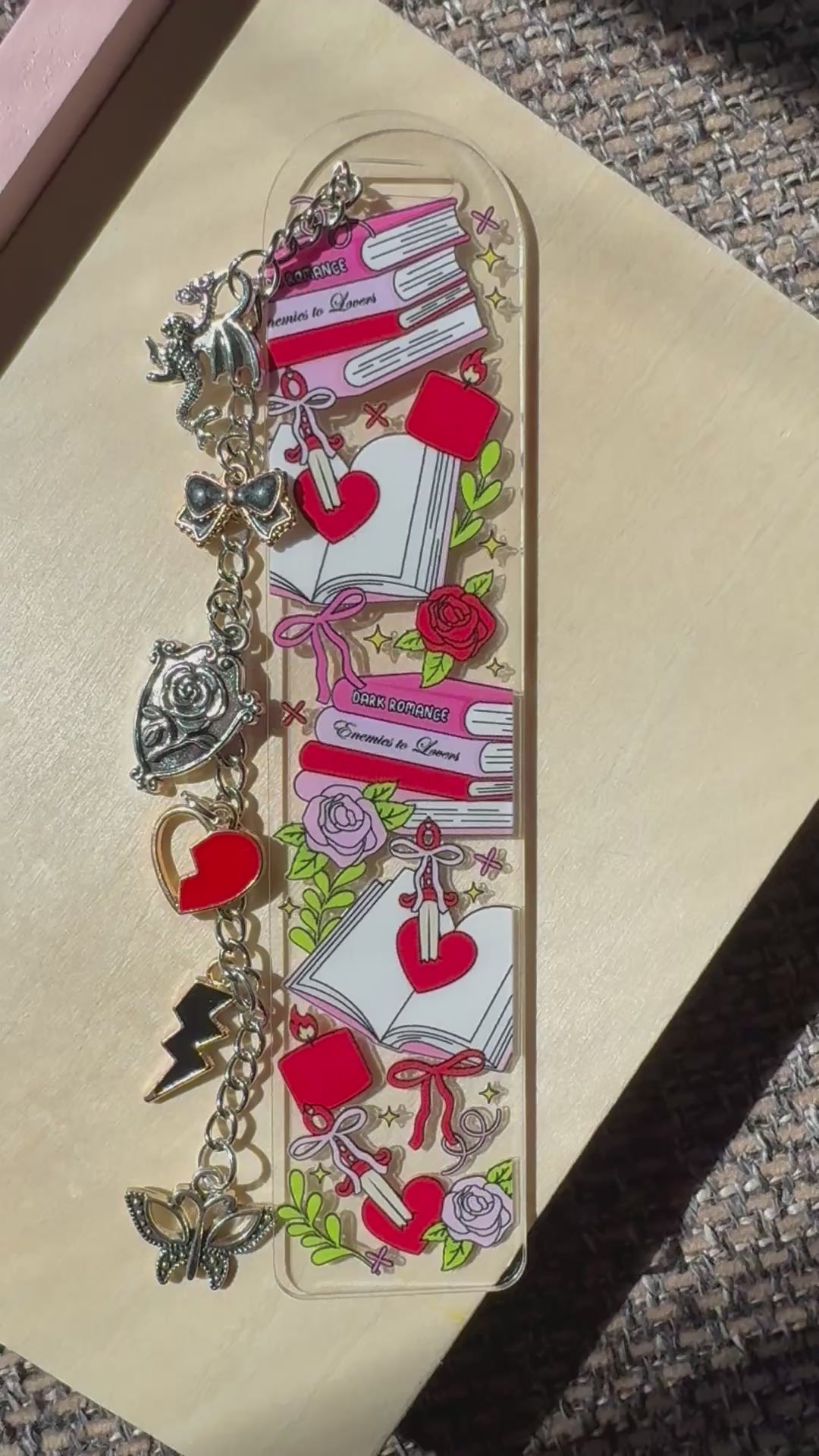 Dark Romance Bookmark