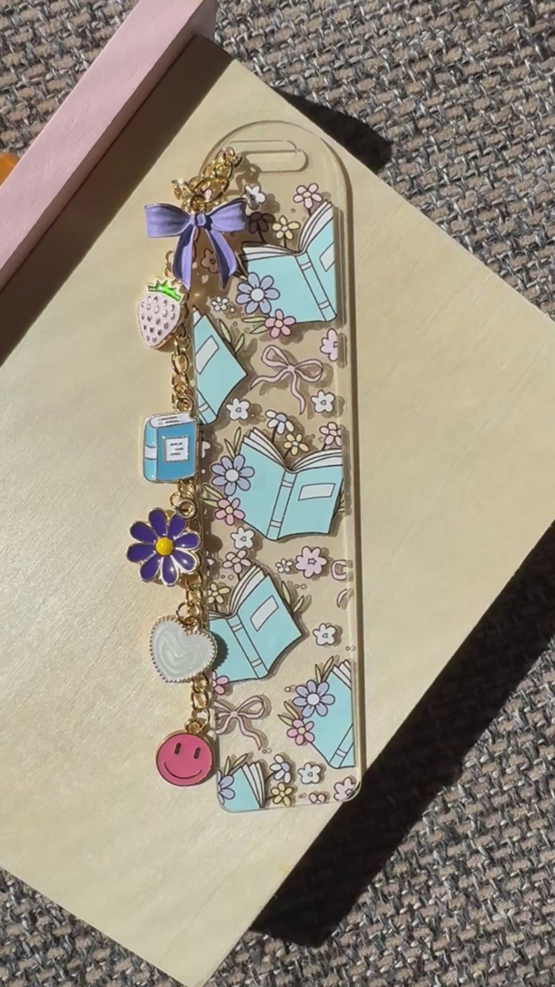 Bows and Books Bookmark