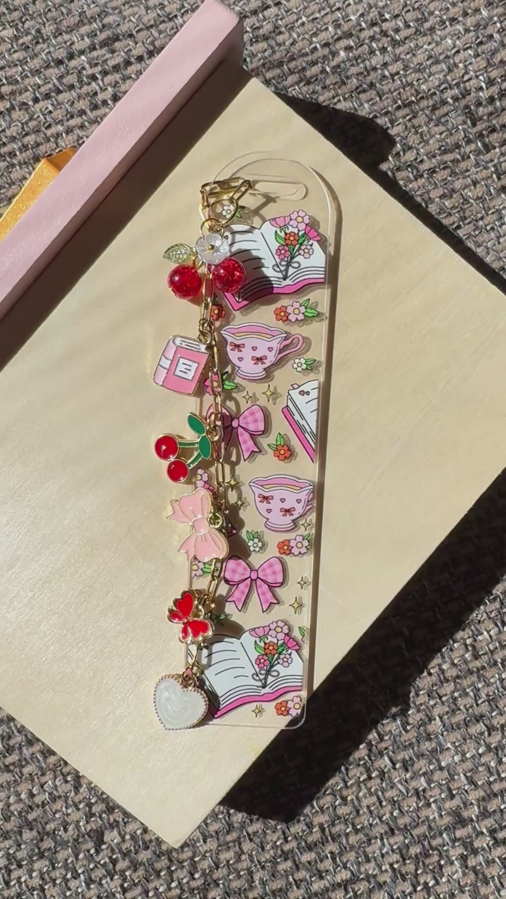 Books & Tea Bookmark