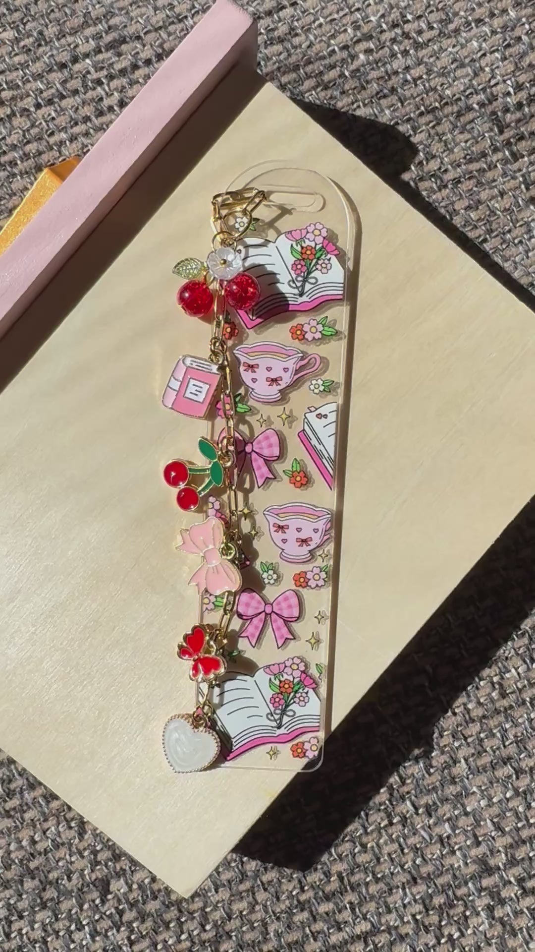 Books & Tea Bookmark