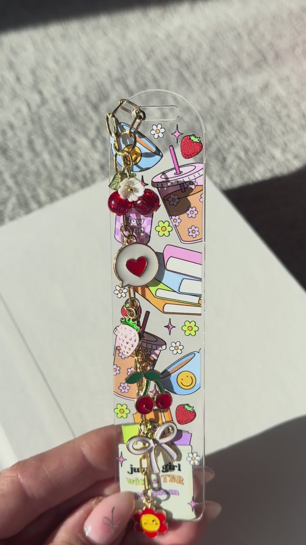 Just a Girl With a TBR Problem Bookmark