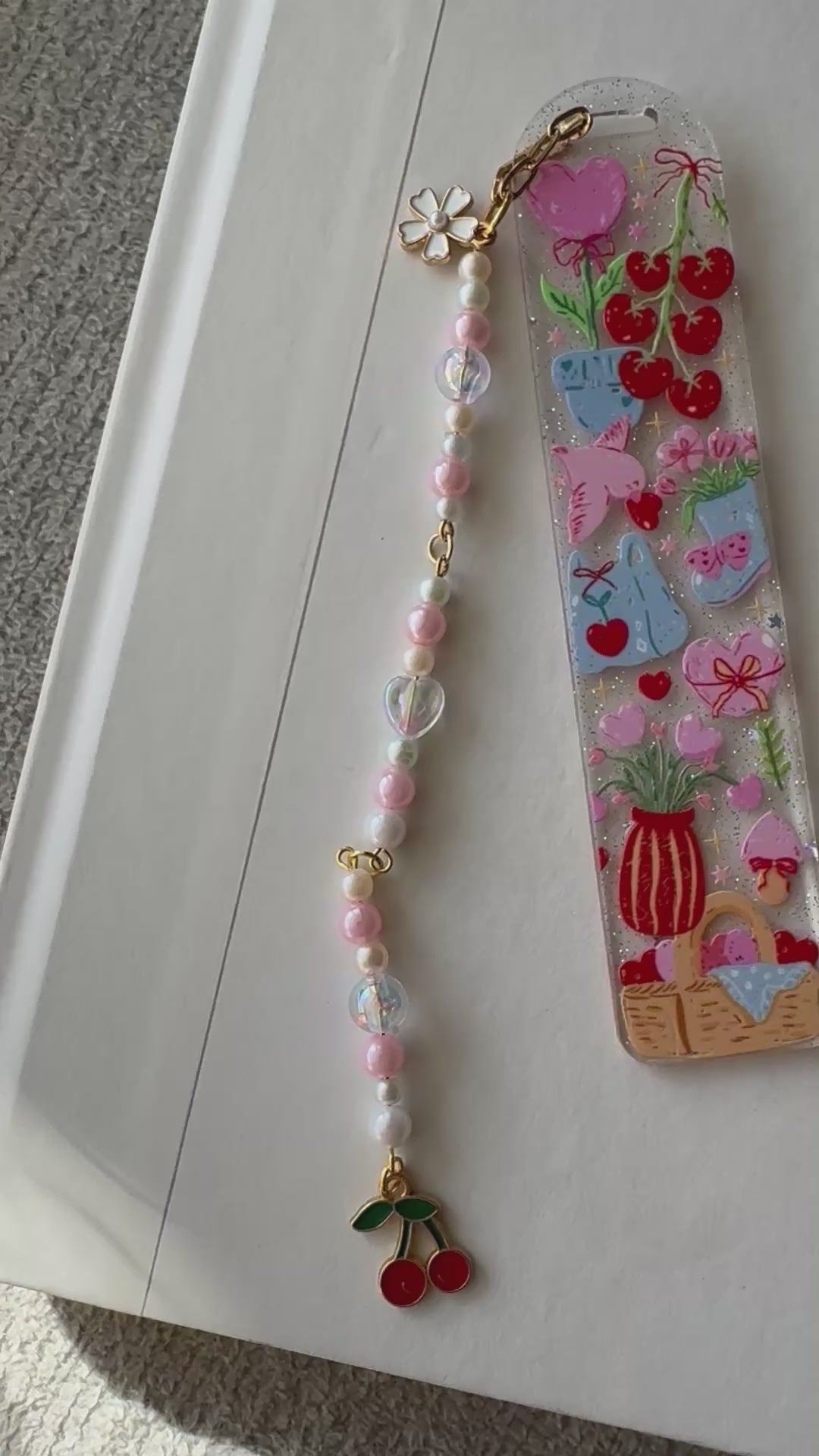 Sparkle Heart Bookmark