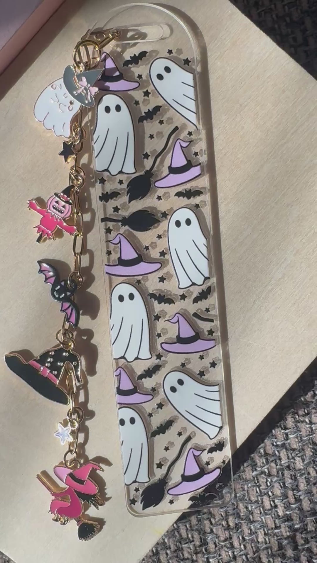 Ghost & Witches Bookmark