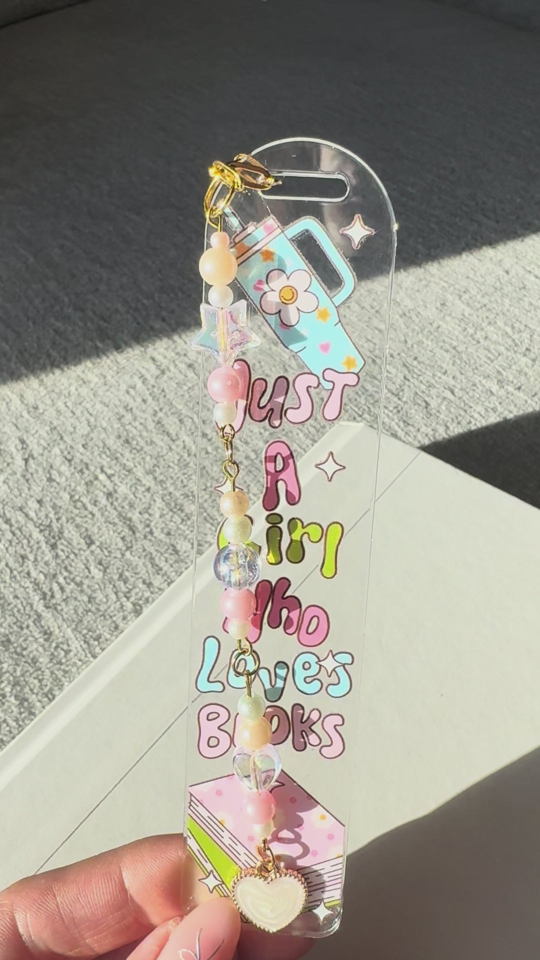 Just A Girl Who Loves Books Bookmark