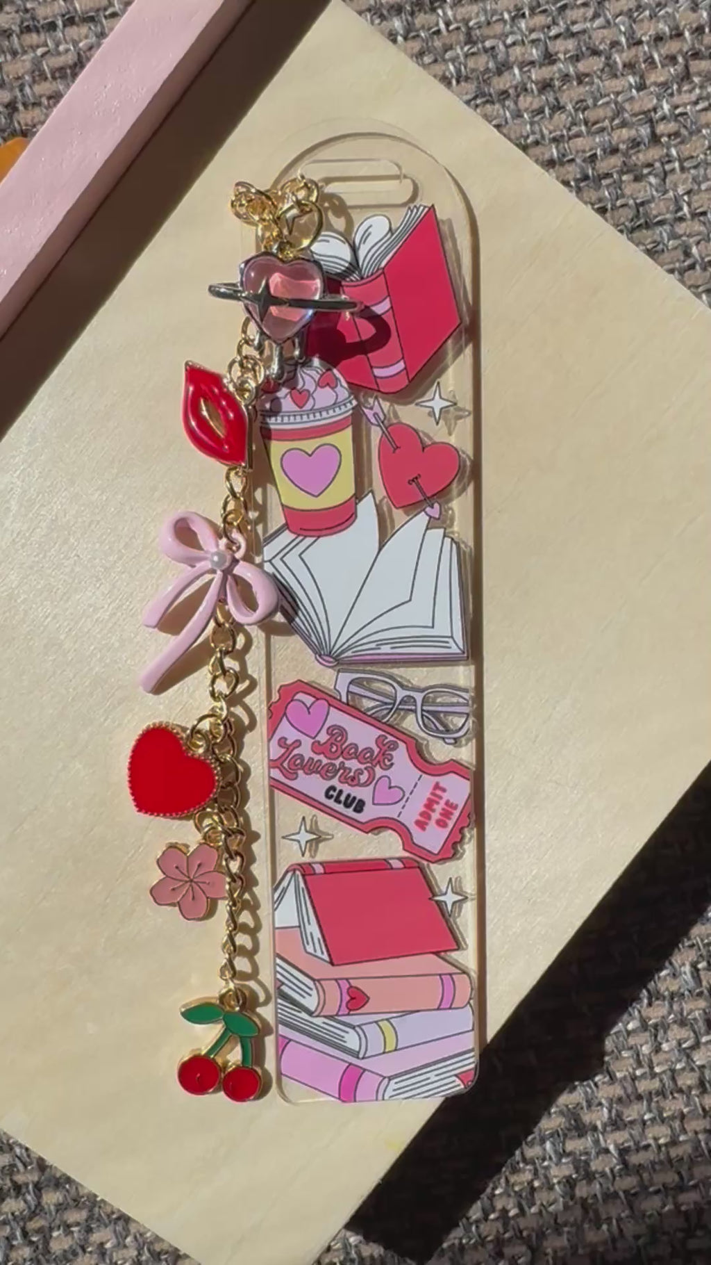 Book Lover Bookmark