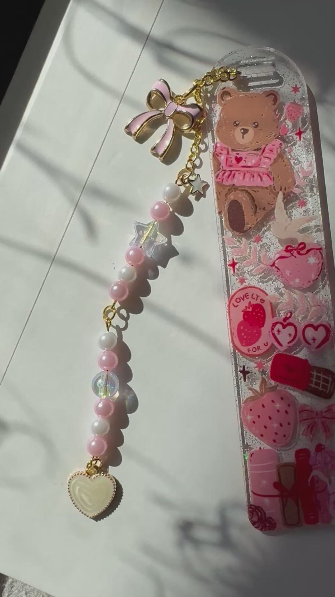 Sparkle Bear Bookmark