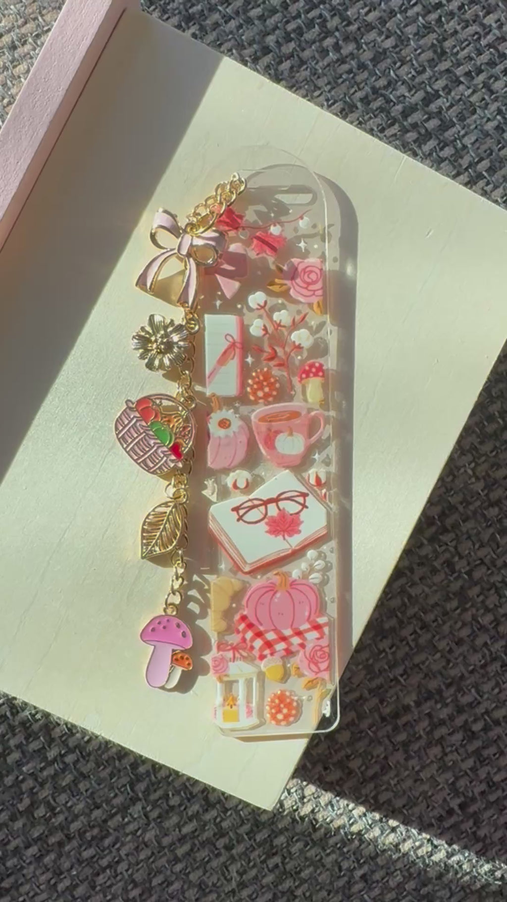 Pumpkin Picnic Bookmark