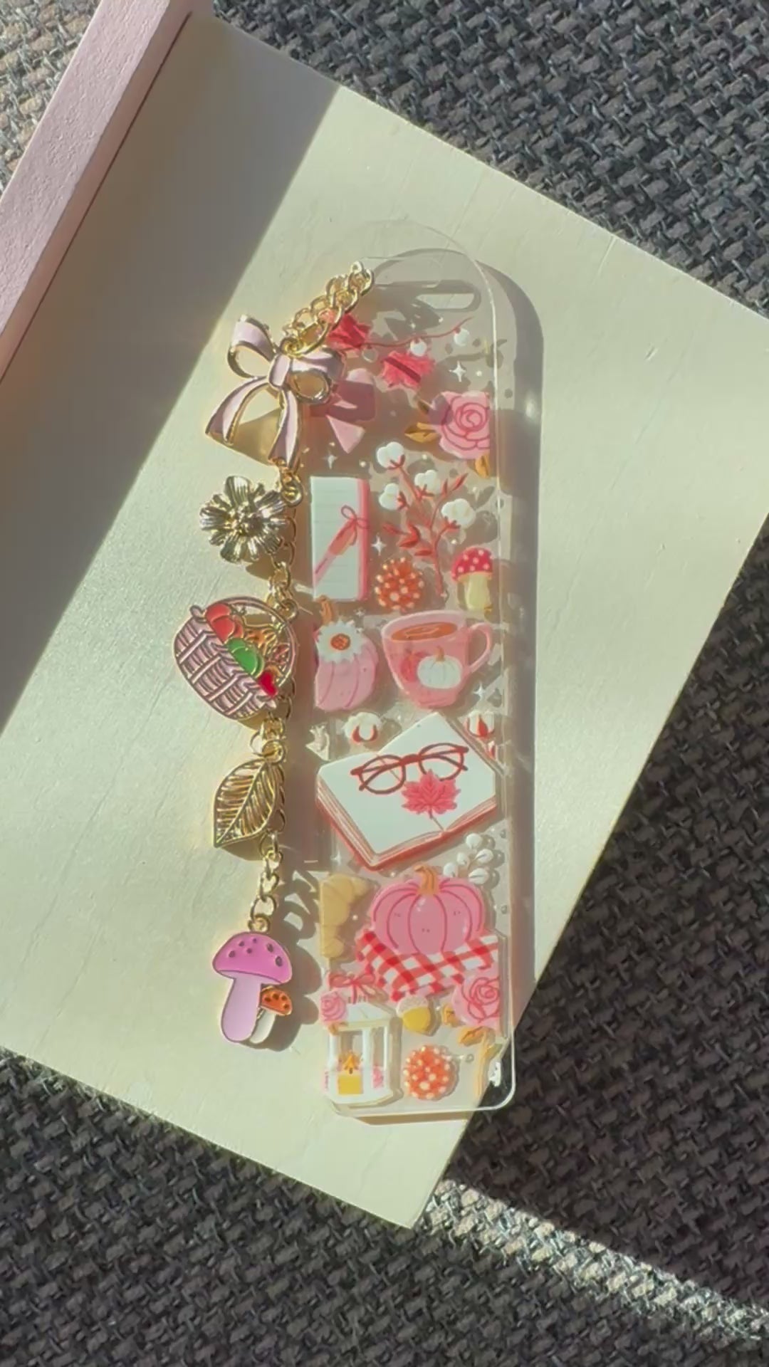 Pumpkin Picnic Bookmark